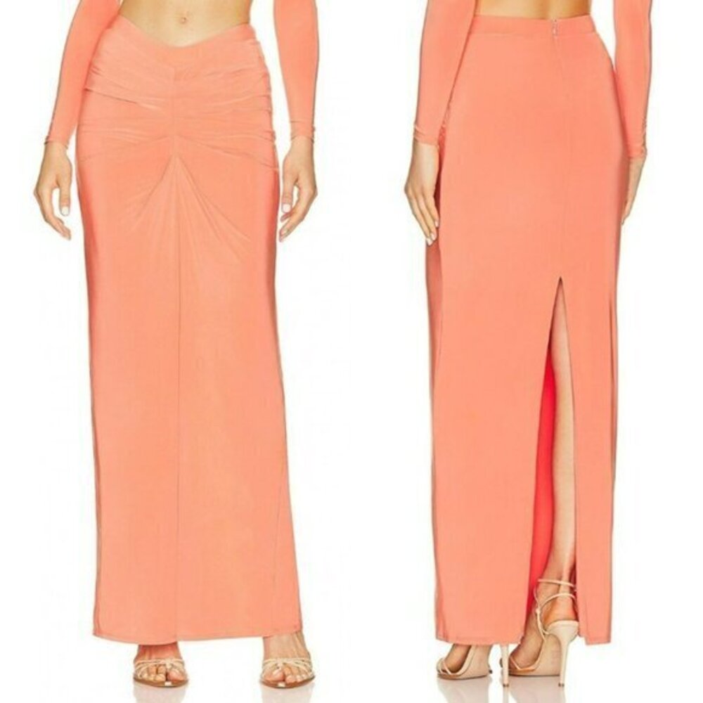 Lovers and Friends Larchmont Maxi Skirt - Orange